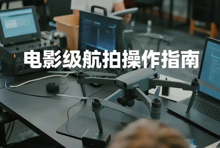 电影级航拍教程，大疆无人机全系手把手教学-橘子资源网