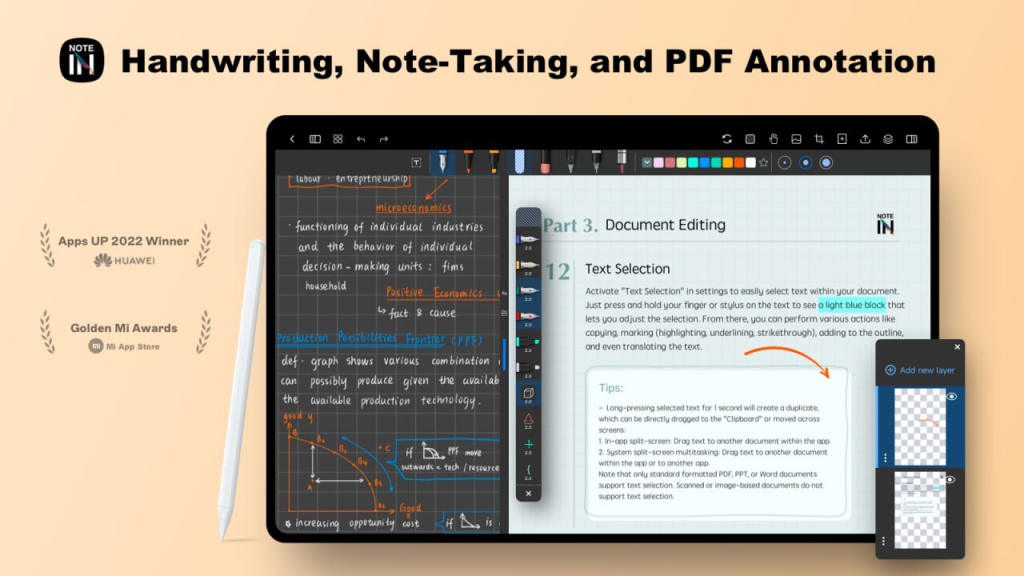 Notein - 手写笔记&PDF编辑器 v1.1.880.0 功能解锁-橘子资源网