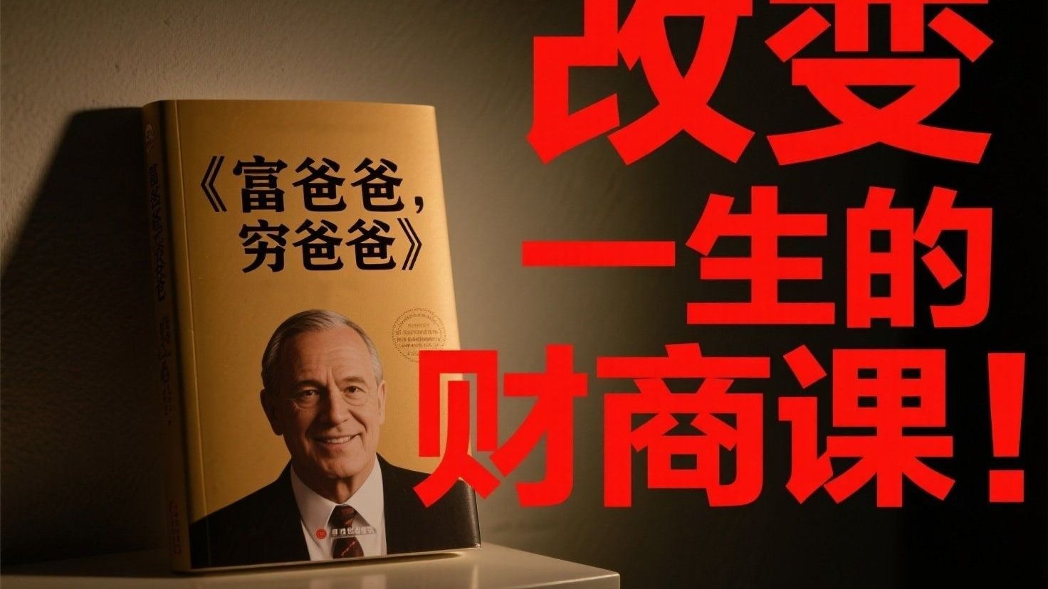 改变一生的财商课！《富爸爸穷爸爸》深度精读：你辛辛苦苦挣的钱，为什么总是不够花？揭秘穷人思维的致命陷阱！-橘子资源网