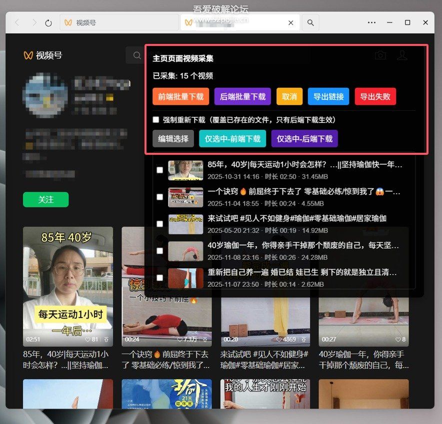 图片[2]-[Windows] 微信视频号下载助手 WX Channel Downloader V1.0-橘子资源网