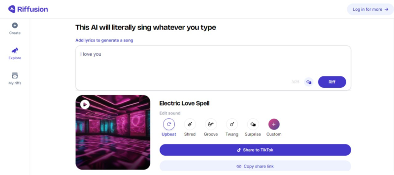 Riffusion - 一个基于 AI 的音乐生成工具Riffusion-橘子资源网