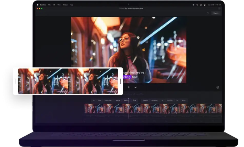 Captions - AI 视频编辑-橘子资源网