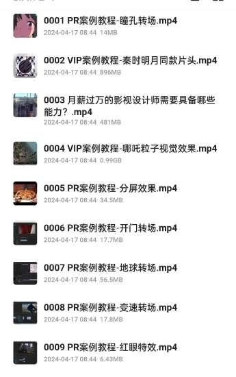 AE+PR+C4D教程 1000集-橘子资源网