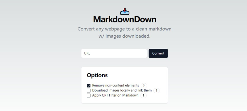 MarkdownDown - 网页转 Markdown 工具-橘子资源网