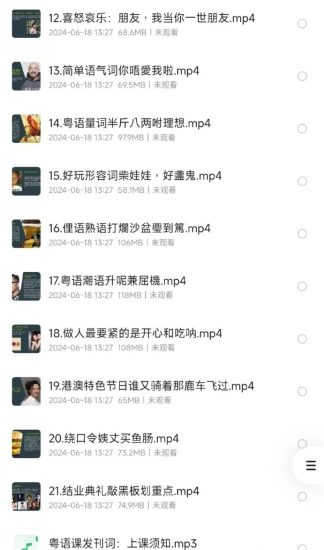 从粤语小白进阶为粤语达人(完结)-橘子资源网