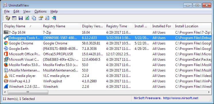 UninstallView - 轻量级 Windows 卸载工具-橘子资源网