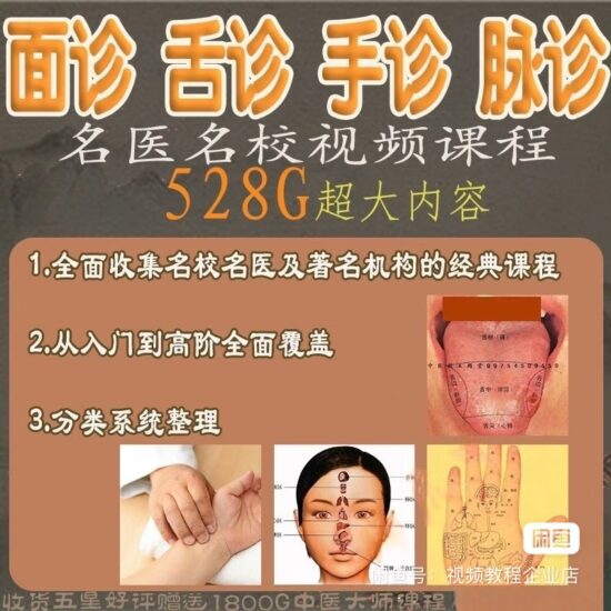 中医经典课程 【 100套中医课程+教程】 中医经典（零基础入门 理论+实践讲解）-橘子资源网