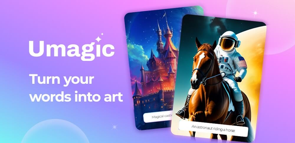 Umagic AI - 人工智能艺术生成器 v1.6.4-橘子资源网