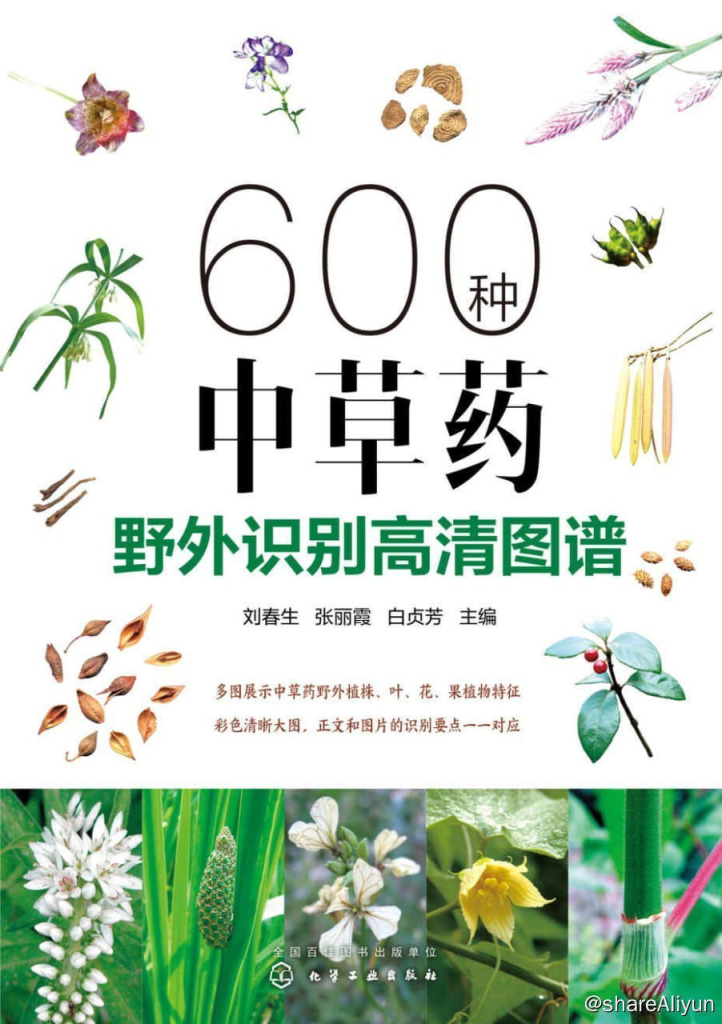 《600种中草药野外识别高清图谱 》【EPUB| PDF 多格式电子书】-橘子资源网