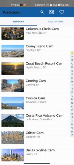 Webcams Pro 完美版 - 实时预览全球各地风光-橘子资源网