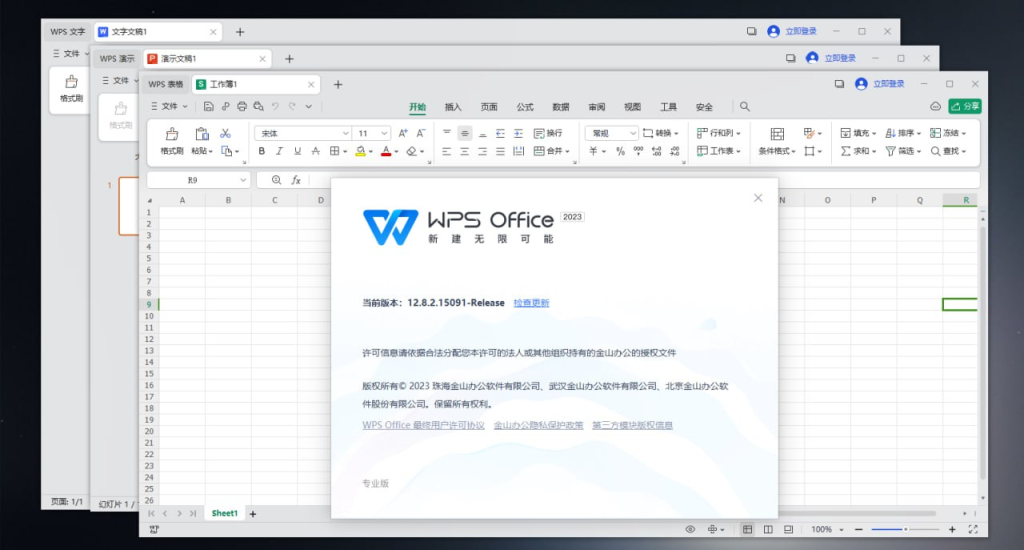 [Windows] WPS Office 2023 专业版（便携版本）-橘子资源网