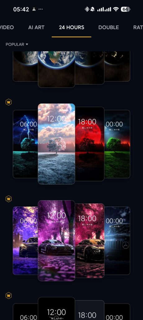 【安卓】Wallcraft 动态4D壁纸 最强4K壁纸软件-橘子资源网