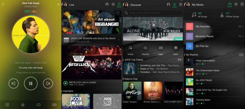 [安卓]joox v7.25.1 音乐播放器-橘子资源网