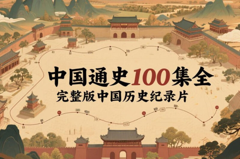 中国通史100集全 完整版的中国历史纪录片 4K 收藏版-橘子资源网