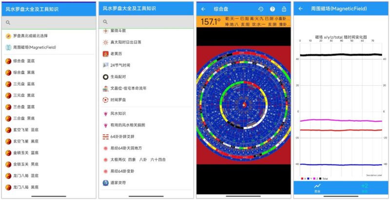 风水罗盘大全及工具知识 1.6 | 风水学爱好者和专业人士的必备工具-橘子资源网