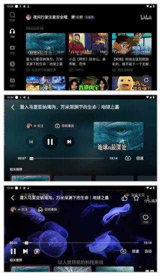 哔哩哔哩车机版 2.7.0 | 专为司机打造的车机版B站,内容丰富,功能齐全-橘子资源网