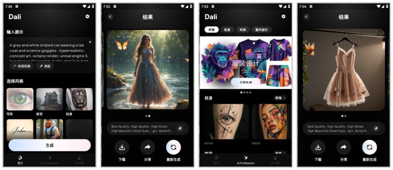 Dali 1.1.2 | 无限生成AI绘画、服装、纹身、室内设计-橘子资源网