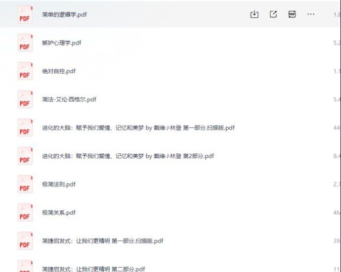 心理学必读书籍大合集 精心整理500+本心理学书籍 珍藏资源【6.7GB】-橘子资源网