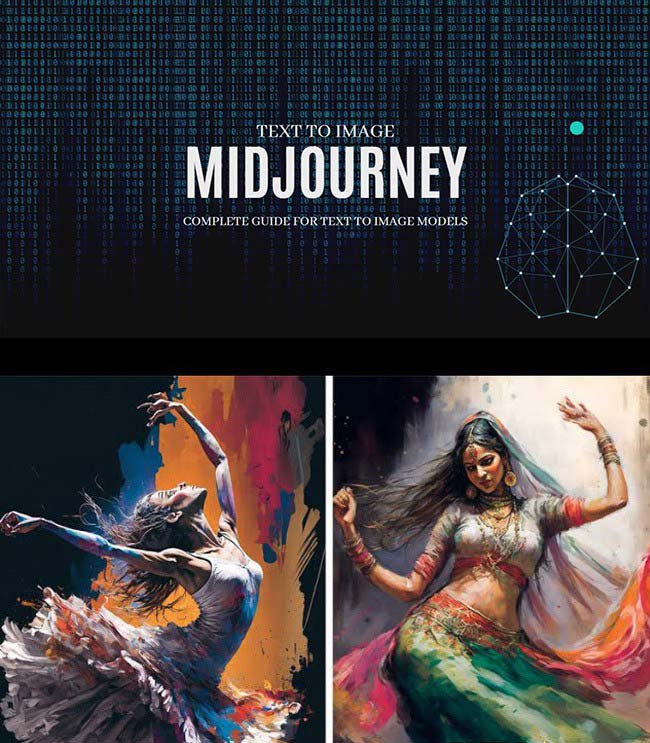 Midjourney AI：从零基础到高级版的大师班教程 （中英字幕）-橘子资源网