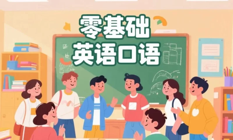 488集零基础英语口语动画，场景化学习轻松开口说英语-橘子资源网