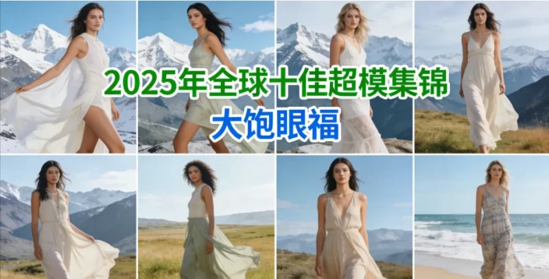 2025年 全球十佳超模集锦，大饱眼福-橘子资源网