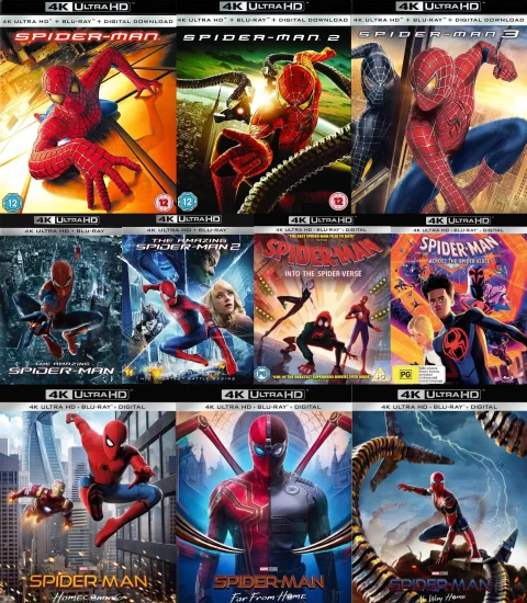 【典藏版】蜘蛛侠系列十部合集 【4K蓝光原盘REMUX】-橘子资源网