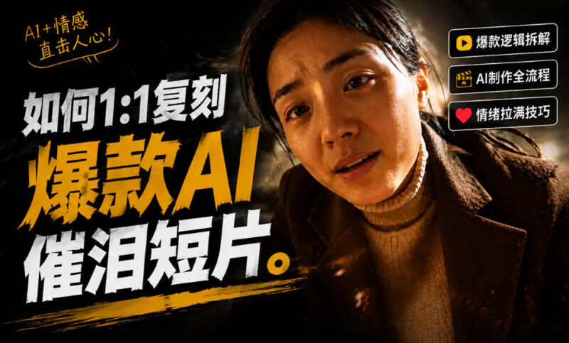 豆包+Gemini生成真人AI短剧,一站式讲透爆款复刻全流程-橘子资源网
